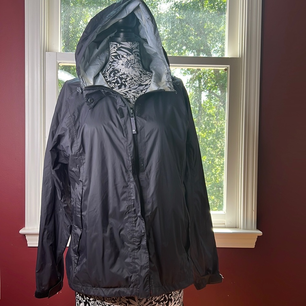 Sierra Designs Navy Hard Shell Raincoat